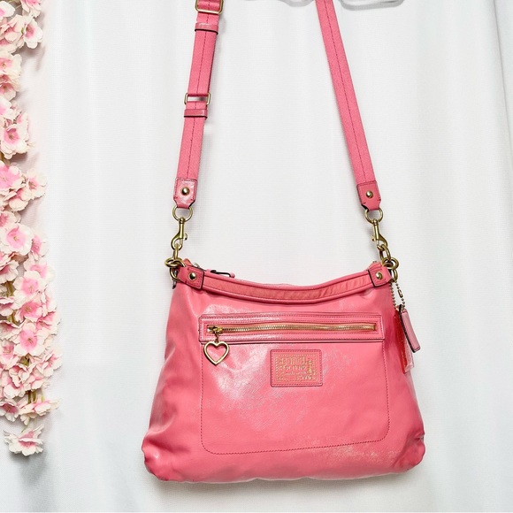 Coach Pink Shoulder Bag - Picture 2 of 14